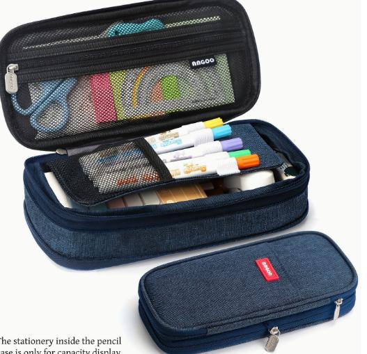 Astuccio 600D Grande Capacità Design Multi-Scomparto per la Scuola