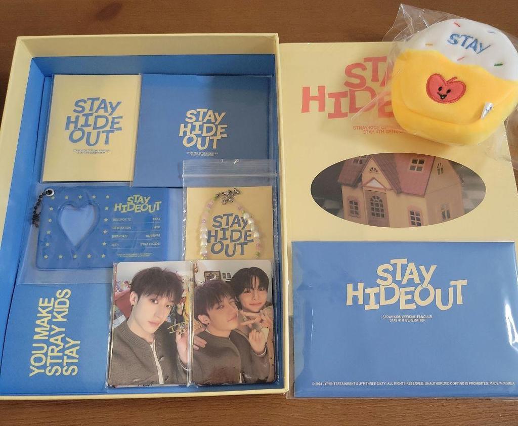 [USED] Straykids Stay 4th Generation Home Country FC Korea Welcome Kit