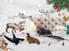 TOYMANY 12-Piece Arctic Animal Figure Set, Realistic Arctic Animal Models, Popular Animal Toys, Birthday Gifts, Decorations, Christmas, New Year's