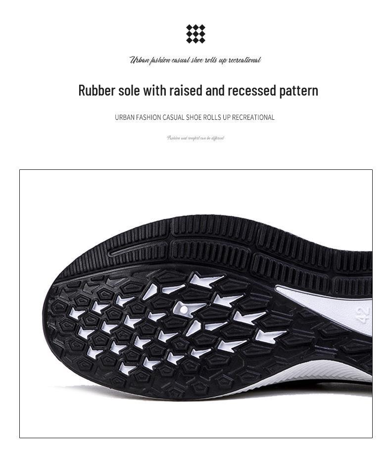 2026 Spring Men's Breathable Slip-on Flyknit Mesh Shoes
