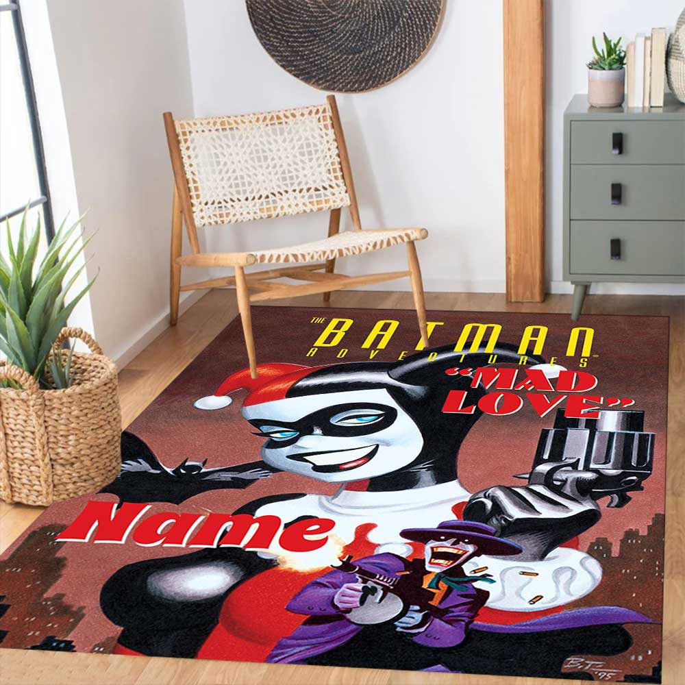 Warner Bros. Film (8) Personalizza il tuo tappeto con nome, cuscino per sedia da ufficio, regalo per camera da letto, soggiorno di casa.