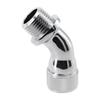 45 Degree Elbow Adapters Brass Chrome Female To Male