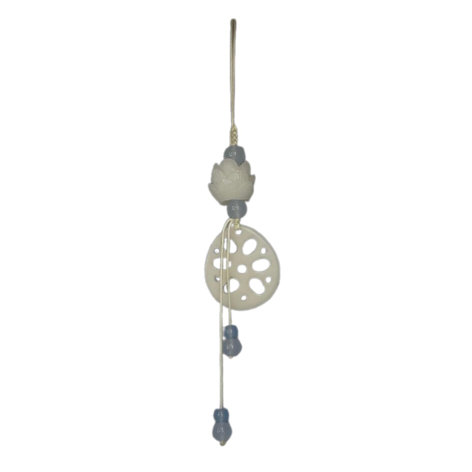 

Ретро китайский кулон ханьфу лотос ханьфу прижимной лацканный орнамент декоративный шарм для брелоков для ключей от машины декор платья ханьфу светло-синий