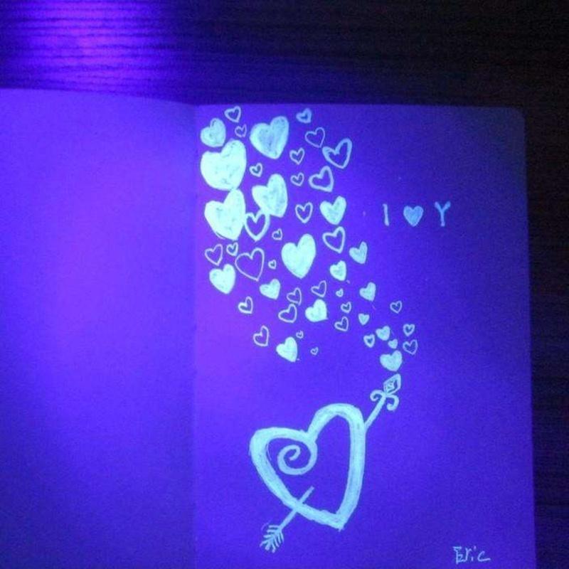 3Pcs Office Stationery Materials Escolar School Supplies Invisible Ink Pen And Uv Lamp Magic