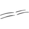 Sekhyna Car Door Handle Stripe Cover Compatible with BMW 5 Series F10,GT F07 2011-2017,Black Exterior Door Pull Handle Protector Cover Molding Trim