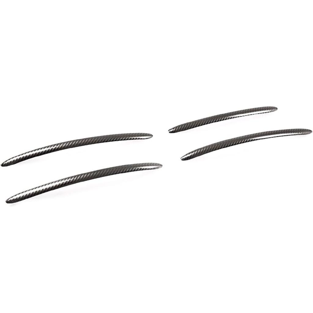Sekhyna Car Door Handle Stripe Cover Compatible with BMW 5 Series F10,GT F07 2011-2017,Black Exterior Door Pull Handle Protector Cover Molding Trim