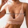 European & American Hot-selling Anti-sagging French Lace Double Strap Sexy Bra