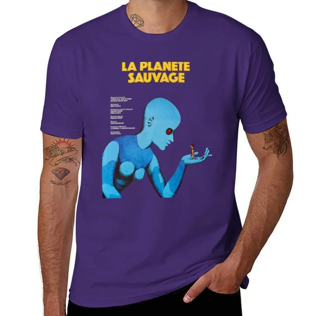 Fantastic Planet La Planete Sauvage Tshirt Anime Figures Anime T Shirts For Unisex Graphic