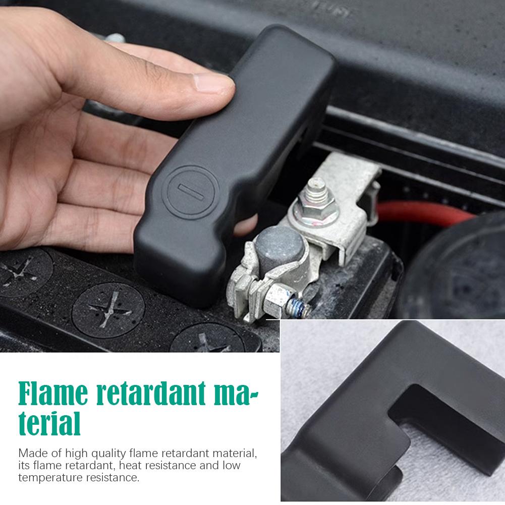 Skyddshölje för bilbatteriets minuspol för Toyota FJ Land Cruiser Prado 150 V8 200 2010-2017 Tillbehör