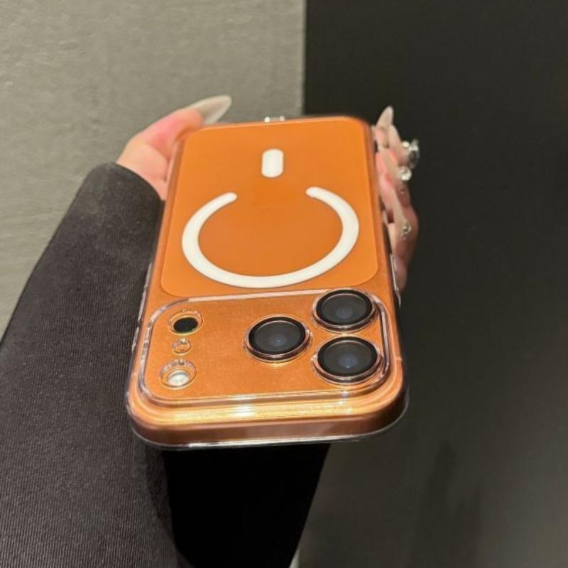 Transparent Bumper For Magsafe Magnetic Case For iPhone 17 Air 16 15 14 13 12 11 Pro Max Plus Matte Clear Hard Protective Case