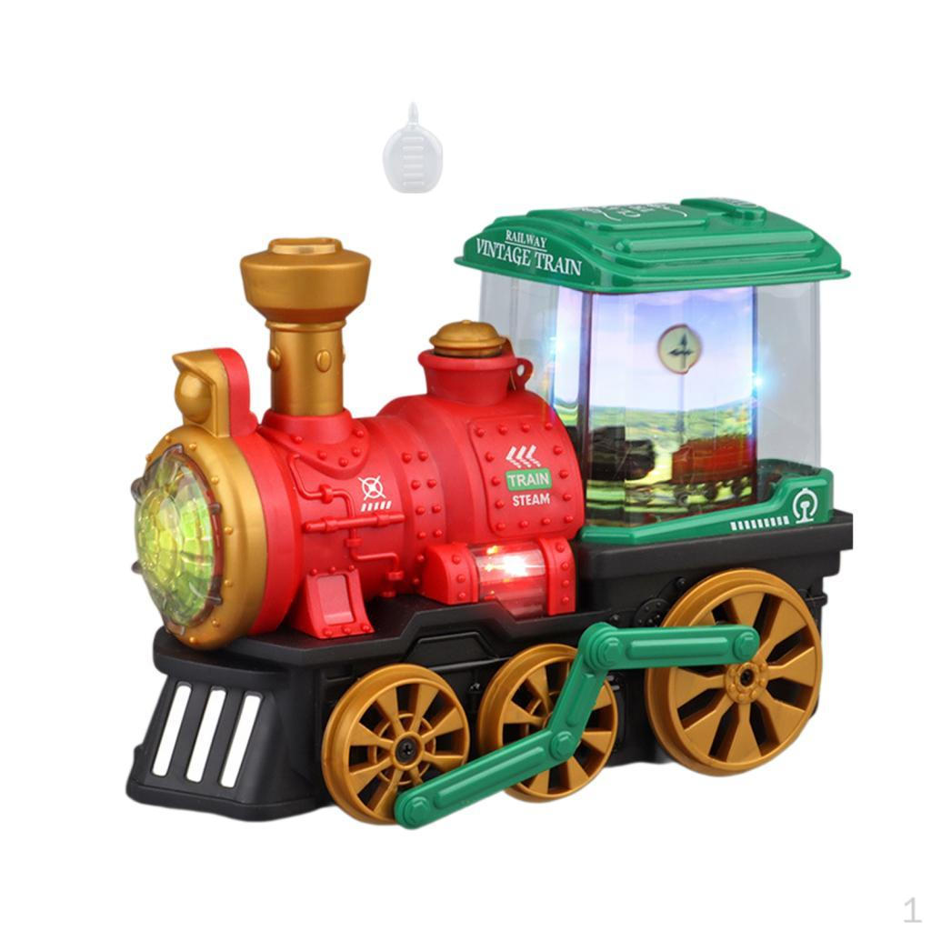 

Electric Train Set with Interactive Features червоний