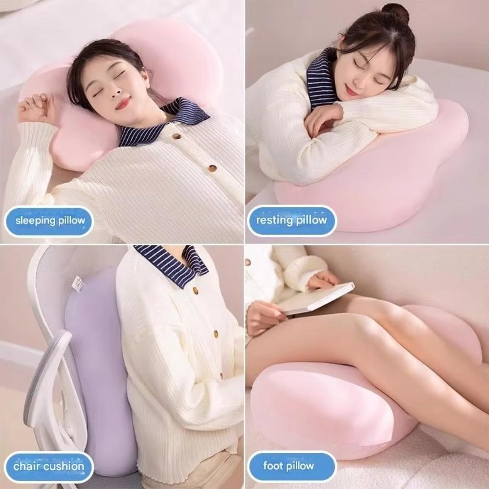 Low Pillow Core Memory Cotton Pillow Non Collapse Sleeping Pillow  Sleeping