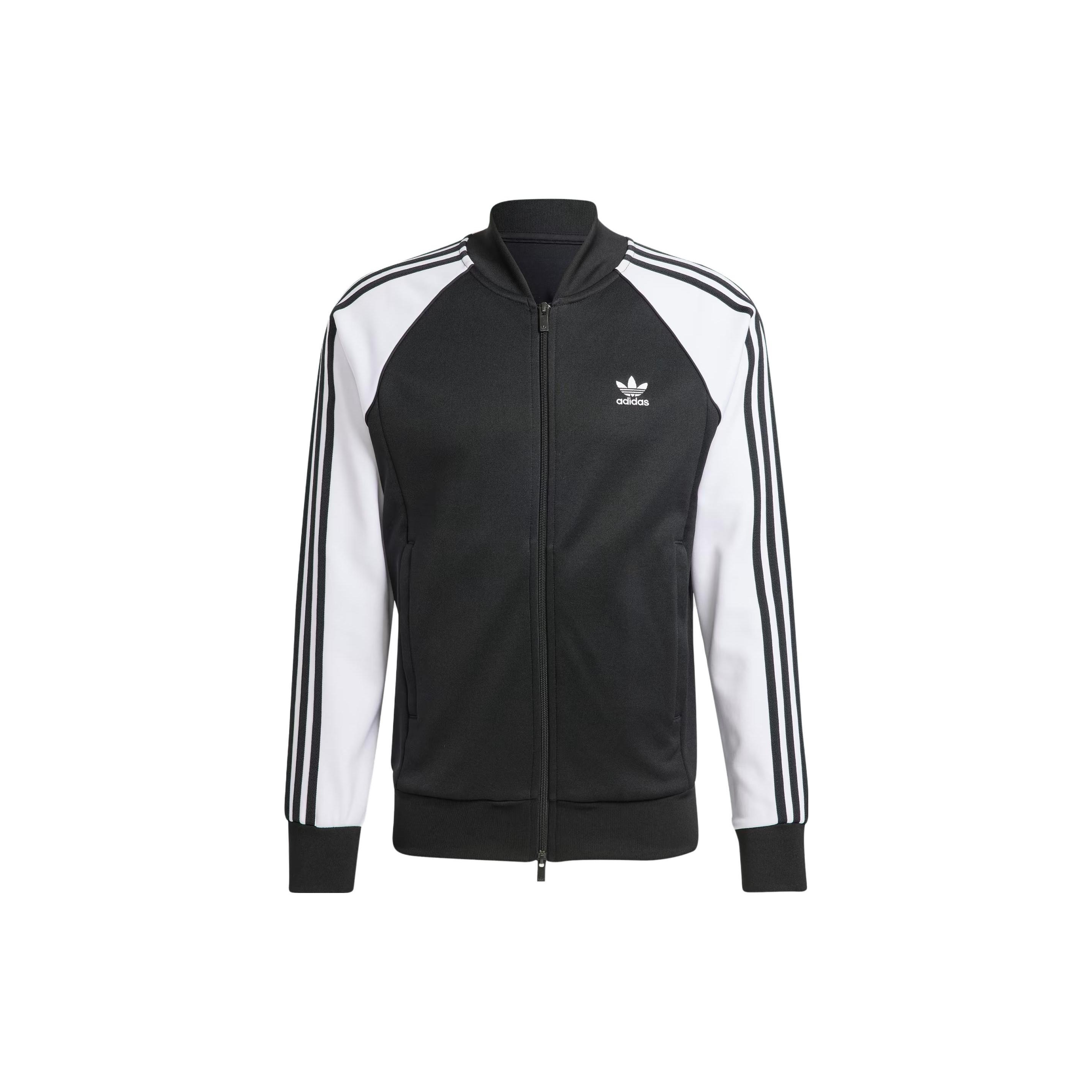 Adidas Originals ADICOLOR CLASSICS SST ТРЕК-ТОП Куртка Мужская Черный IK7025 XS