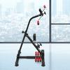 ABS Pedal Exerciser Bike,Black Manual Fitness Bike Adjustable Height 36*38*93cm for Sports Enthusiasts