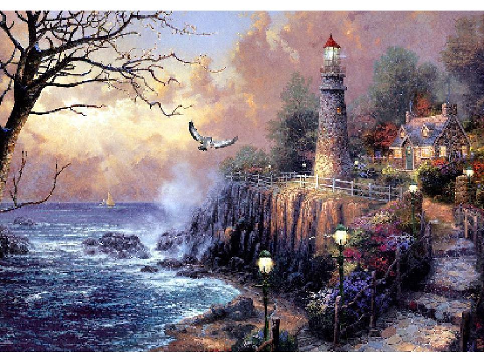 

Набор для алмазной вышивки 5D DIY с полной выкладкой, пейзаж, и инструменты