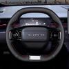 Hand Stitched Black Non-Slip  Leather Car Steering Wheel Cover For Chery Jetour Dashing -2026