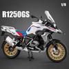 1:9 R1250GS ADV Legierung Druckguss Motorrad Modell Spielzeug Fahrzeug Sammlung Geräusch und Licht Off Road Autocycle Spielzeug Auto