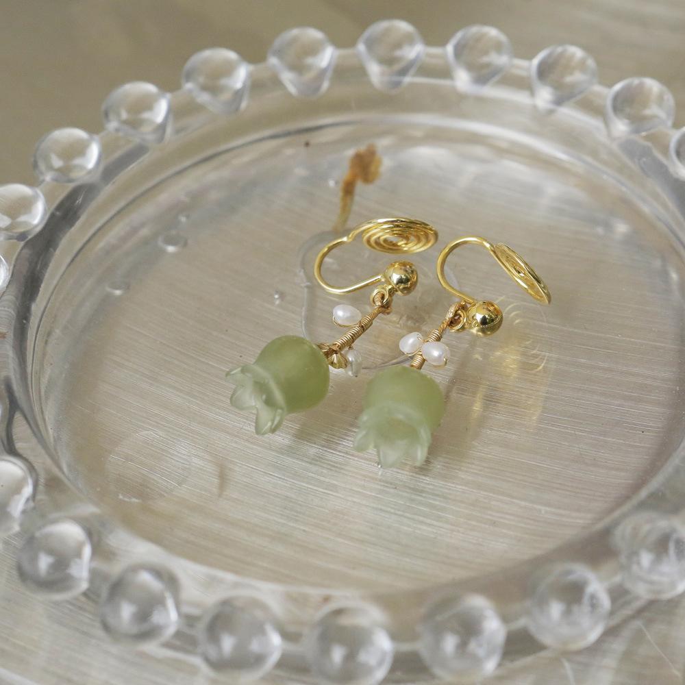 New Fashionable Commuter-style Hetian Jade Earrings for Women, Niche Design with a High-end Feel and Elegant Jade Jewelry, Including Drop Earrings