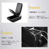 Sporacingrts Armrest Console Box for Nissan Note E12 2012 Black Custom Black with Storage Drink USB and Accessories (September onwards) - Parts,