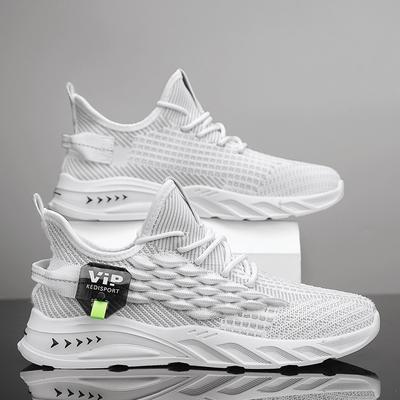 Soft Sole Thin Mesh Breathable Coconut Sports Shoes by Flying Weaving Summer Thick Bottom Men's Running Casual Shoes