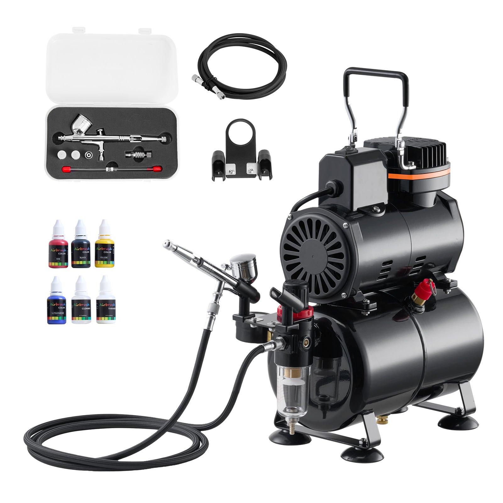 VEVOR Airbrush Kit, 1/6 HP, Air