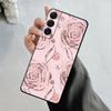 Phone Case For Samsung Galaxy S23 S22 S21 S20 Fe Ultra S10 S9 S8 Plus Note 20ultra 10plus Cover Rose Gold Pink Queen Princess
