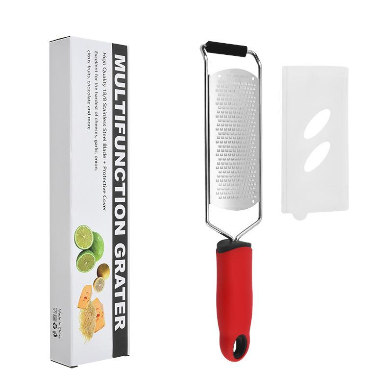 Edelstahl Käsereibe Multifunktionaler Käsehobel Schneider Käsehobel Küchenzubehör Dessertwerkzeug Manueller Schneider