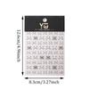 Söta Katt Nagelstickers Härlig Katt Nagel Slider Kawaii Katt Koreansk Stil 5D Dekaler DIY Manikyr Dekorationer