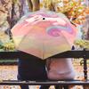 Unicorn Rainbow Magic Folding Umbrella Suitable For All Seasons Durable Light Sun Umbrella Three Folds