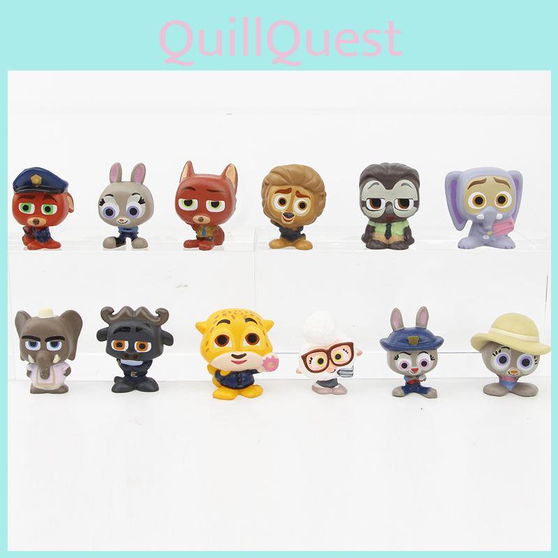 Zootropolis Figure Action Cartoon Model Toy Decoration Doll Kid Ornament Gift