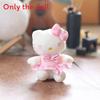 With And Bow Skirt Plush Toy Pendant Keychain For Kids Teens And