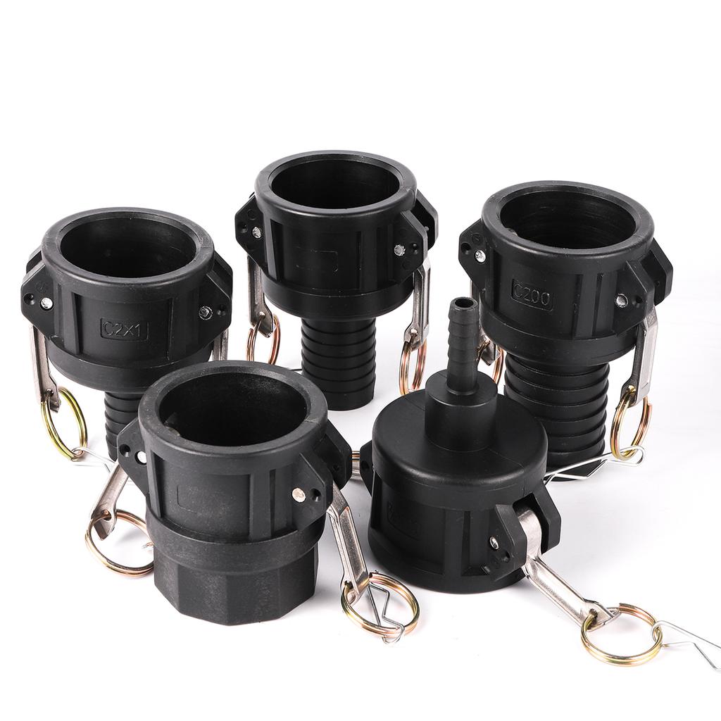Cam Lock Adapter IBC Tank Quick Connect Internal Cam Lock Fitting Type C Polypropylene Cam Lock Fitting Standard Female Fitti
