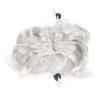 Dog Cat Cosplay Wig Nylon Fiber Vivid Adjustable Elastic Band Washable Pet Wigs for Cats