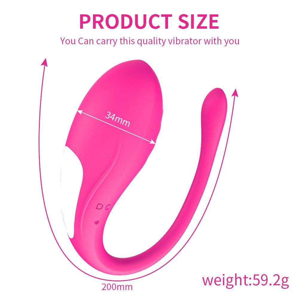 Bluetooth App Vibrators for Women Long Distance G Spot Dildo Wearable Vibrating Egg Panties Sex Toys Couples