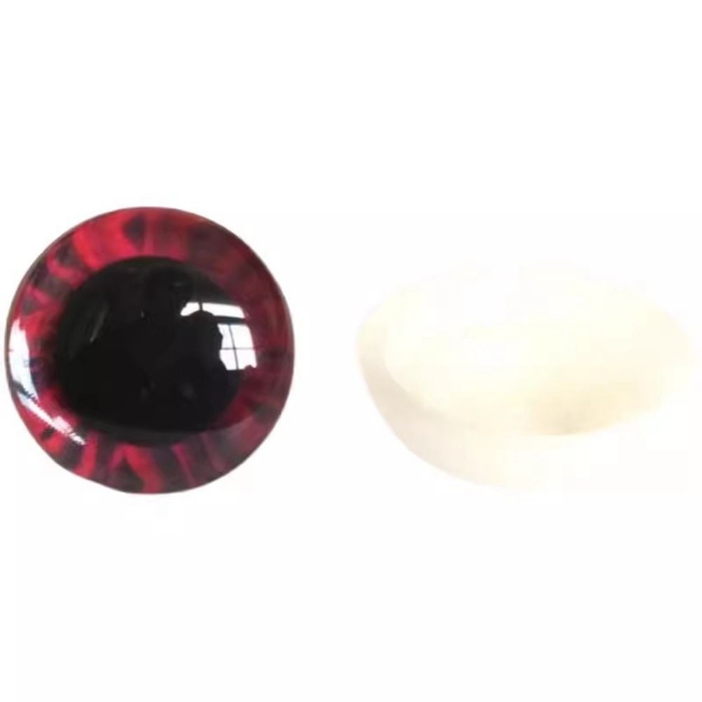 18mm Plastik-Sicherheitsaugen 10 Farben Glitzeraugen Basteln DIY Puppen Marionette Puppenzubehör