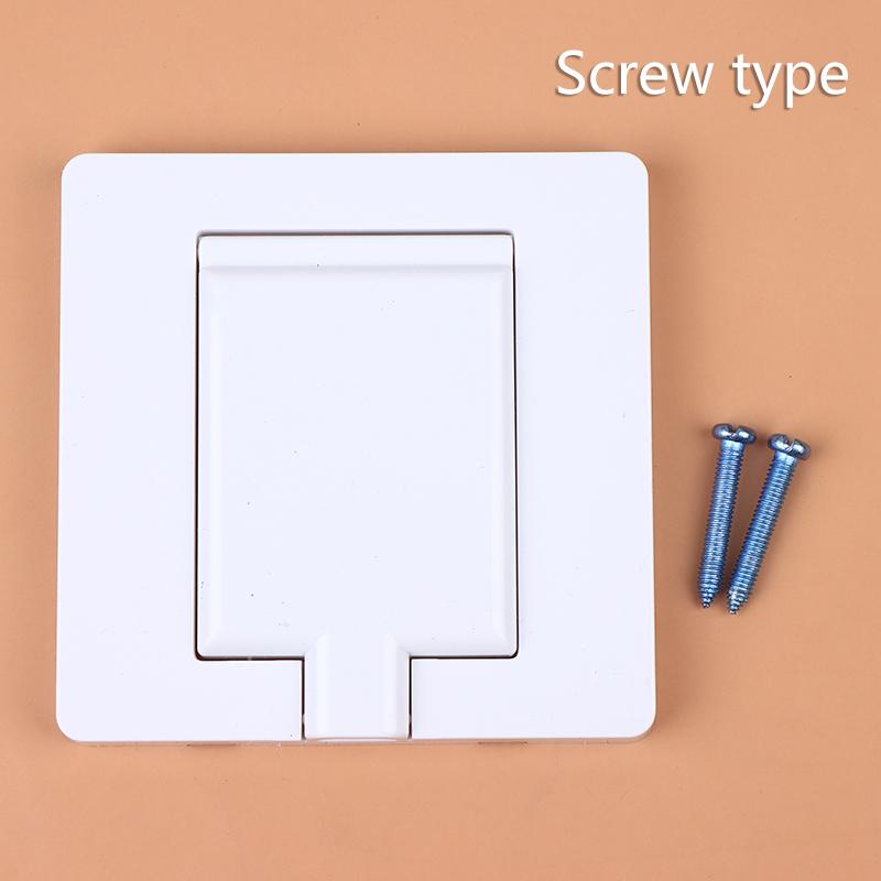Cable Exit Hole Panel, 86-Type Cover Panel, Hole Blocking, Decorative Panel, Screw/Pasted To Cover Up Unsightly Parts