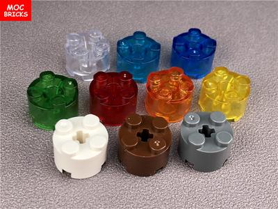 50 Stück/Los Bunte MOC Steine 2x2 Rundstein passend für 6143/6116/3941 Figur DO-IT-YOURSELF Bausteine Spielzeug Baum Kinder