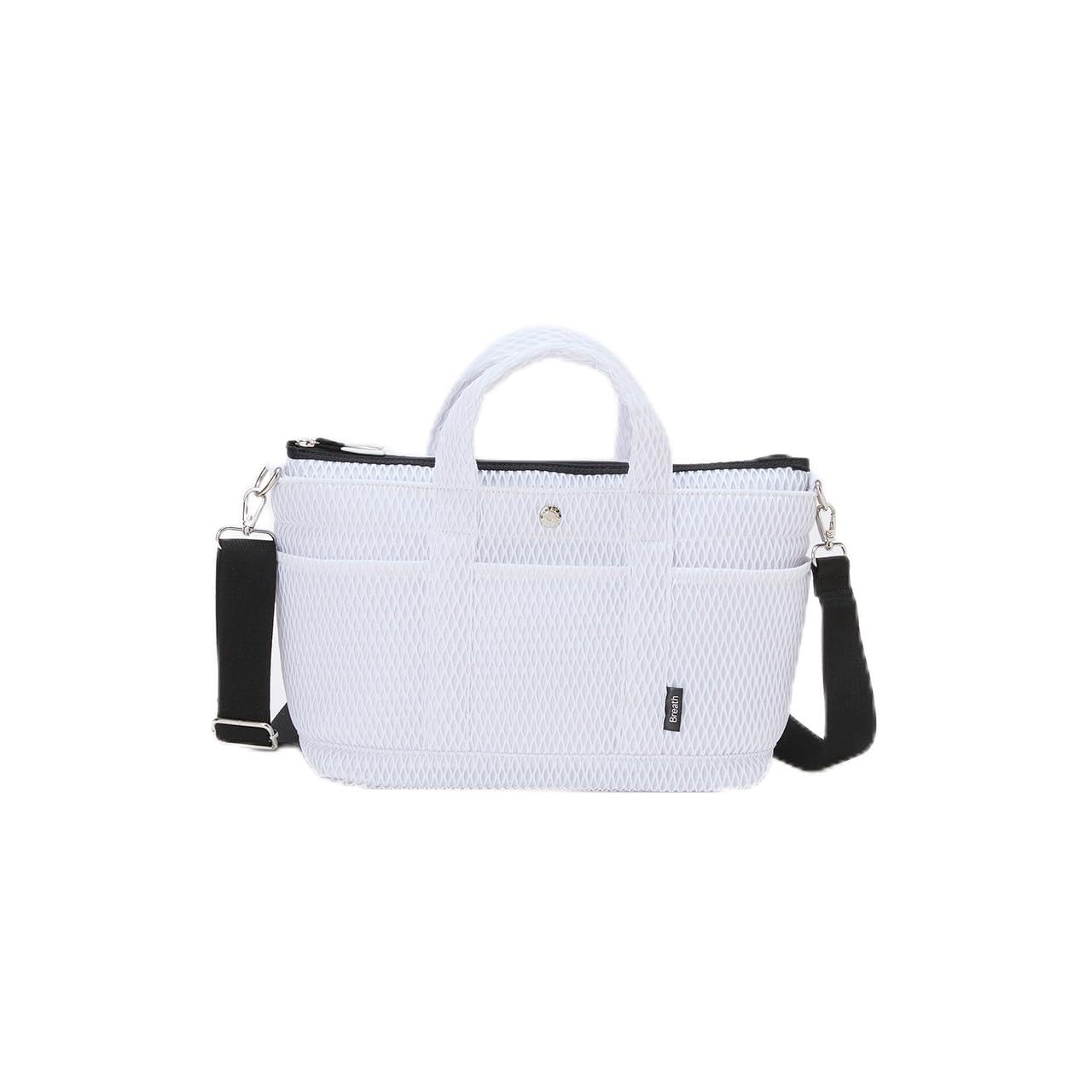 [Breath TOPKAPI] Полиэстеровая сумка-тоут на плечо (белый)