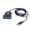 Professional USB To CN36 Printing Cable, Easy Connection USB To Parallel Port Adapter Cord for Computers and Printers