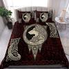 Black SKULL Bedding Set Soft Duvet Cover Bed Clothes Gift