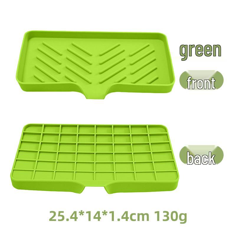 Silikon-Seifenschale im japanischen Stil: Kreatives Ablaufrinnen-Aufbewahrungsfach für Bad und Küche