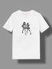 T-shirt with Y2k Sk8 Print