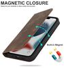 Magnetic Leather Wallet Phone Cover for IPhone 16 Pro Max 14 Plus 13 15 12 for Magsafe Wireless Charging Stand Card Solt Case