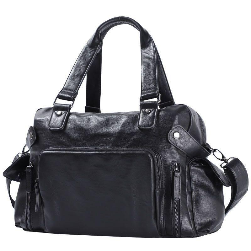 Men's Business Casual Crossbody Laptop Briefcase & Backpack