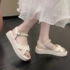 Fashion Summer Women Gladiator Sandals Fashion Platform Cross-toe Sandals Comfortable Muffin Casual Women's Shoes Luxury Sandales Plates