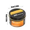 Candles for Power Outages 4 Piece Long Burning Windproof Emergency Candles In Tin Box For Storm Adventure Camping Survival