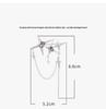 Korean Metallic Star Chain Brooch with Tassel - Niche Fashion Accessory
