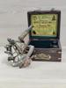 Nautical Brass Sextant with Telescope - Antique Maritime Navigation Instrument