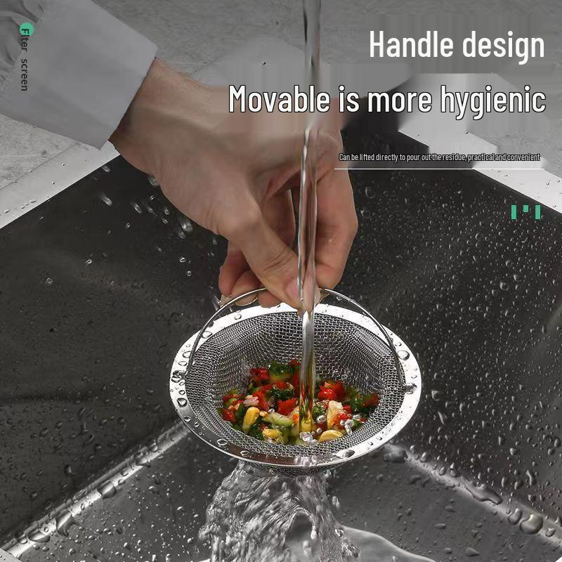 Stainless Steel Kitchen Sink Strainer Net for Vegetable Residue