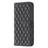 For Samsung Galaxy A06 4G Case PU Leather Rhombus Phone Cover